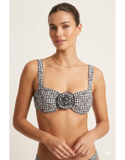 BELLA B. BLACK TOP ARCO SIMPLES