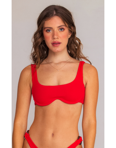 MALIBU TOMATO TOP ARCO ABERTO