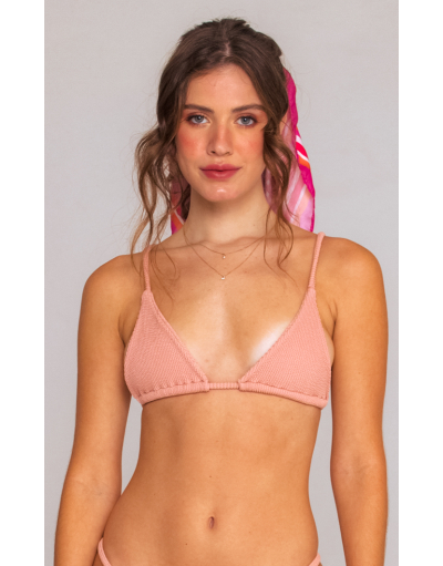 MALIBU ROSÉ GOLD TOP SUN KINI