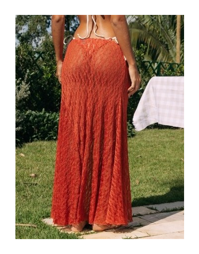MARGOT RENDA TERRACOTA SAIA LONGA