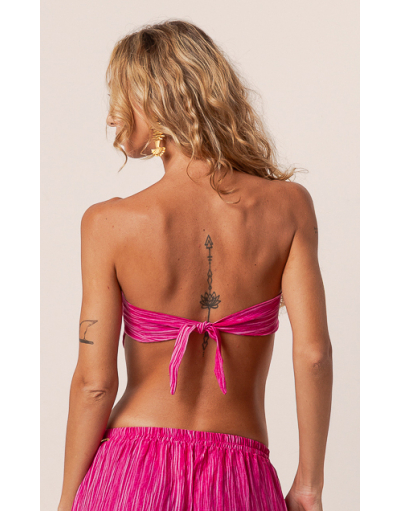 CORAL PINK CROPPED