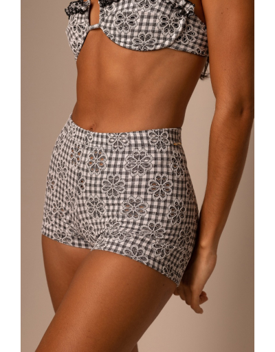 VICHY BARBIE BLACK SHORT