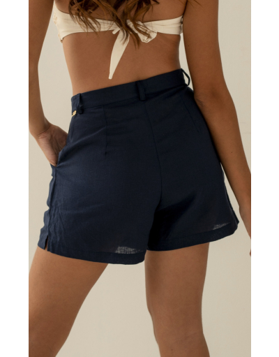 MARIA AZUL MARINHO SHORT