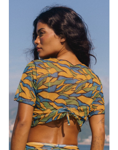 TROPICALIA TOP COM MANGA