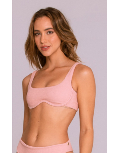 MALIBU ROSÉ GOLD TOP ARCO ABERTO